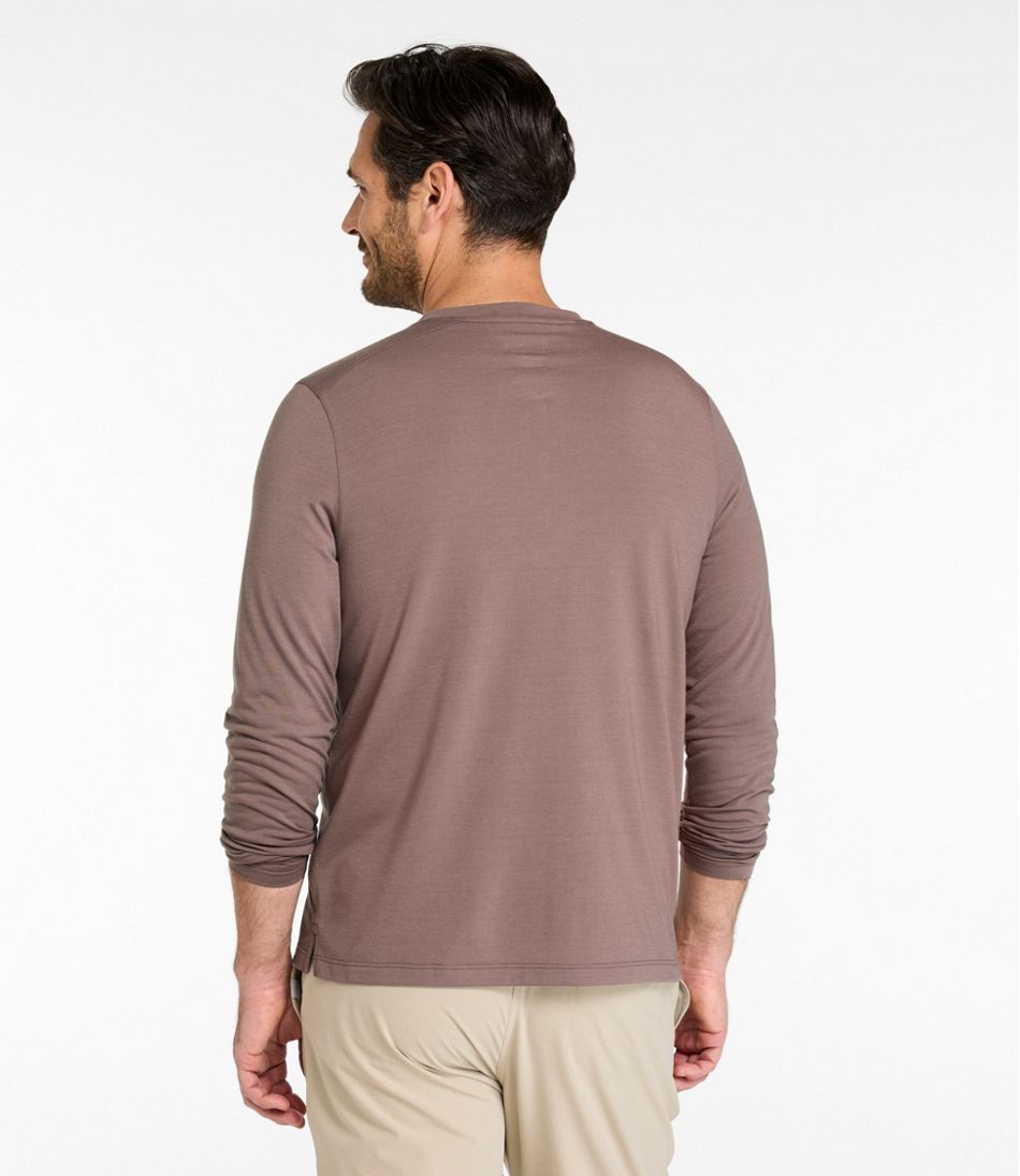 Men's Multisport Lifestyle Henley, Long-Sleeve L.L.Bean Premium
