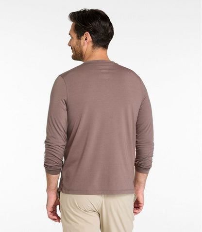 Men's Multisport Lifestyle Henley, Long-Sleeve L.L.Bean Premium