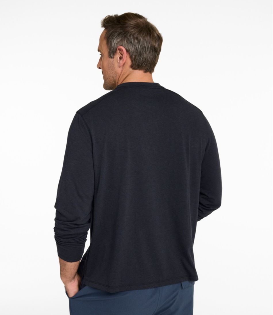 Men's Multisport Lifestyle Henley, Long-Sleeve L.L.Bean Premium