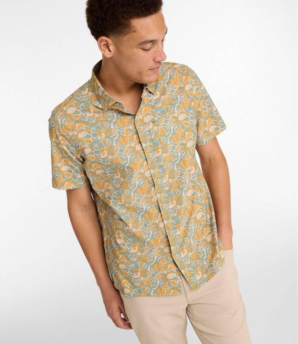 Men's Ultralight Venture Shirt, Short-Sleeve Print L.L.Bean Popular