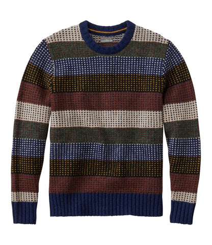 Men's Signature 1980 Matinicus Rock Sweater, Crewneck, Stripe L.L.Bean Recommended