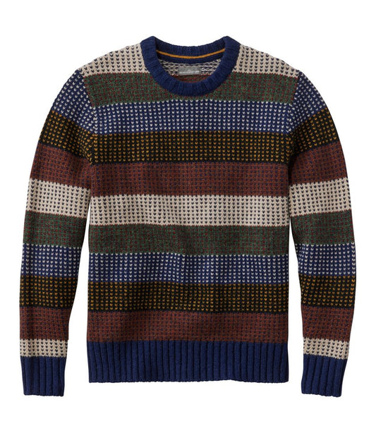 Men's Signature 1980 Matinicus Rock Sweater, Crewneck, Stripe L.L.Bean Recommended