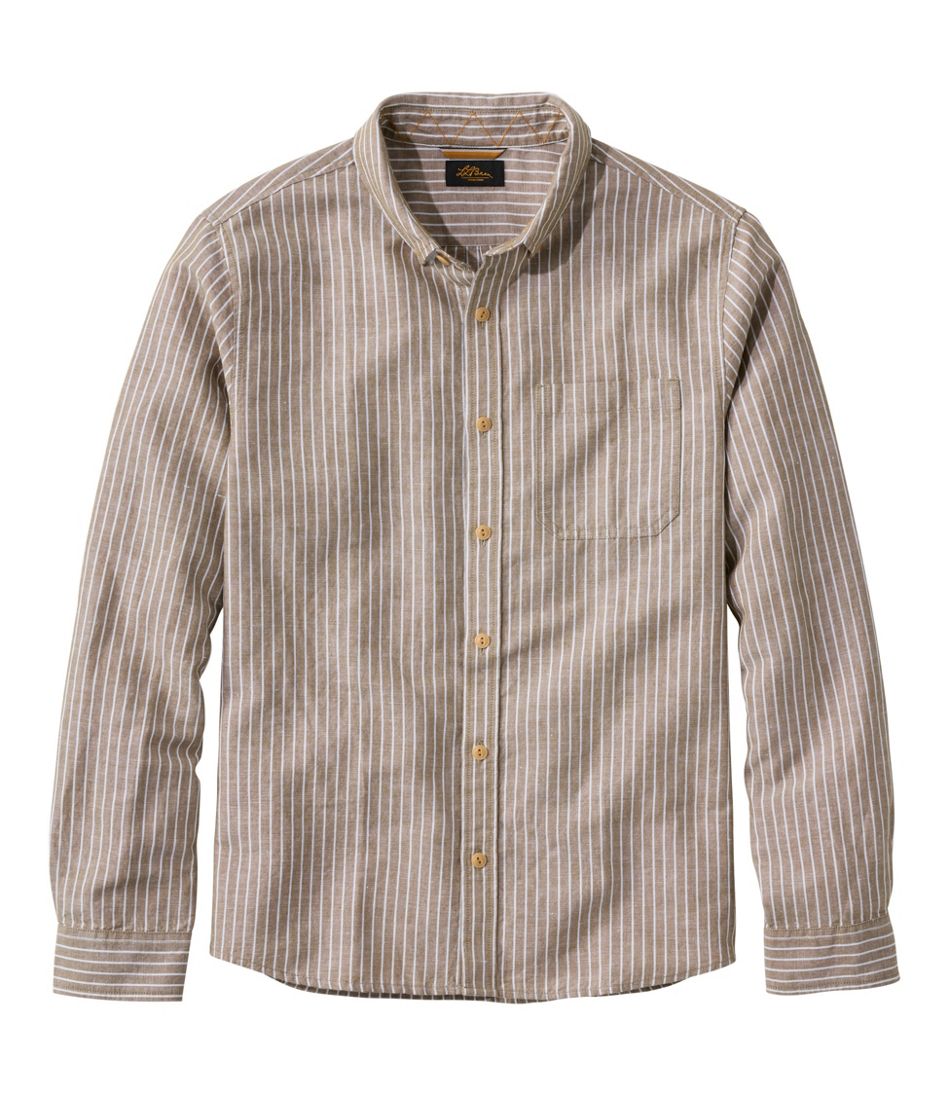 Men's Signature Wharfside Linen Blend Shirt L.L.Bean Essential