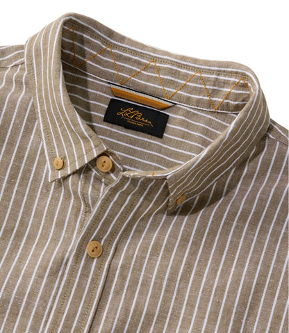 Men's Signature Wharfside Linen Blend Shirt L.L.Bean Essential