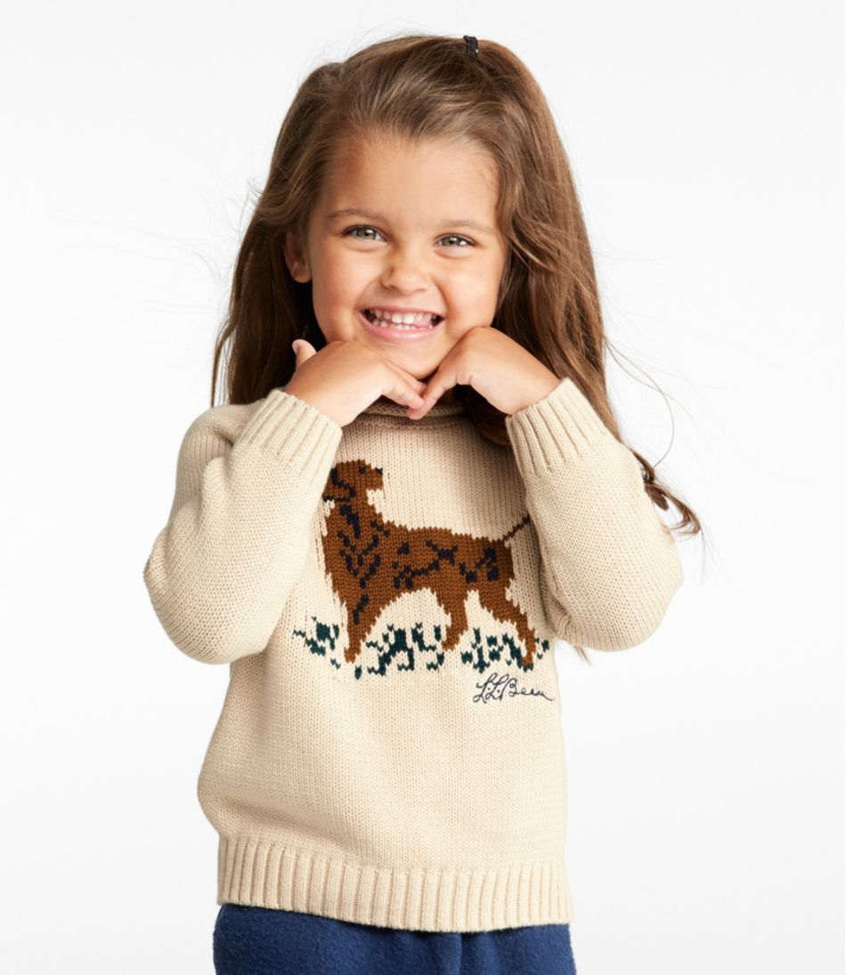 Infants' and Toddlers' Cotton Rollneck Sweater L.L.Bean Best Seller