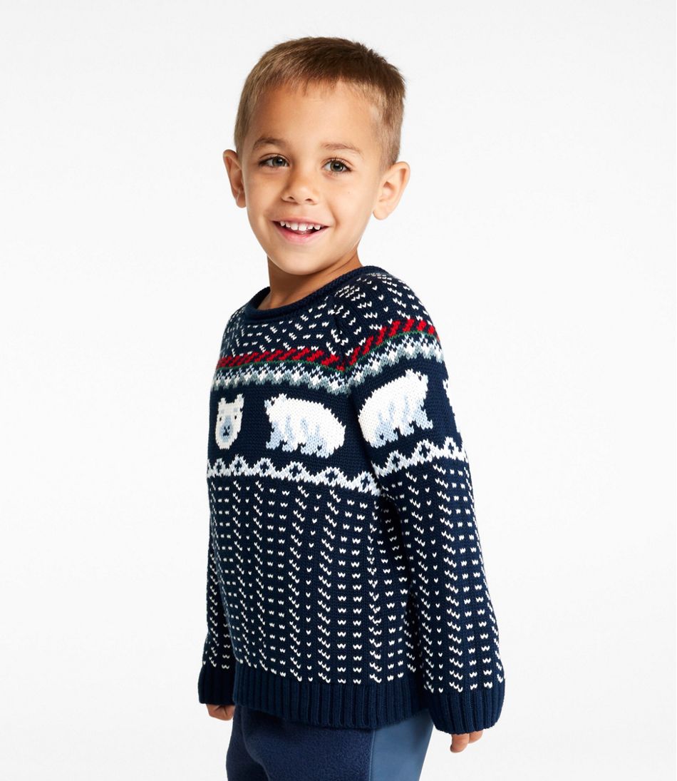 Infants' and Toddlers' Cotton Rollneck Sweater L.L.Bean Best Seller