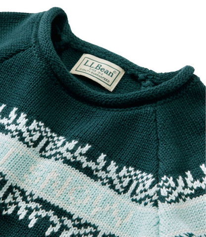 Infants' and Toddlers' Cotton Rollneck Sweater L.L.Bean Best Seller