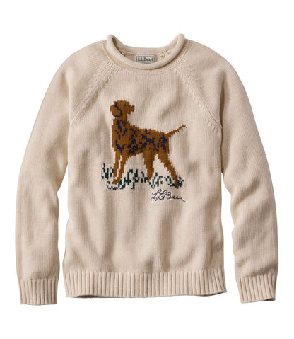 Kids' Cotton Rollneck Sweater L.L.Bean Top Pick