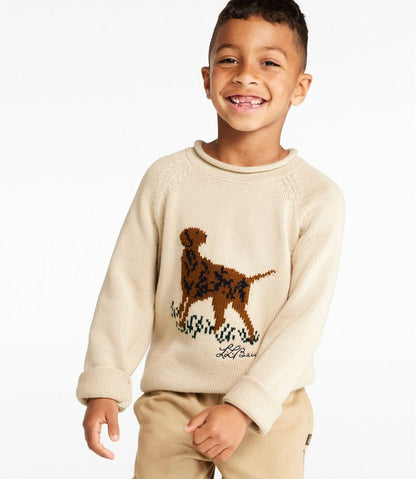 Kids' Cotton Rollneck Sweater L.L.Bean Top Pick