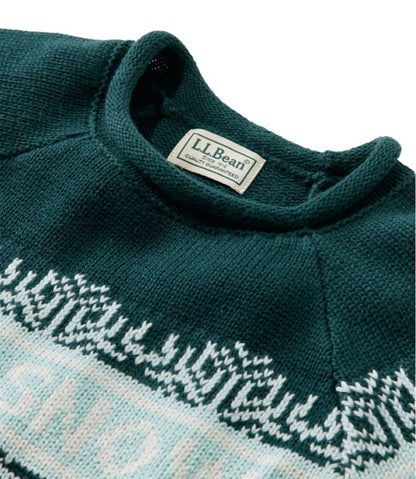 Kids' Cotton Rollneck Sweater L.L.Bean Top Pick