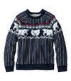 Classic Navy Polar Fairisle