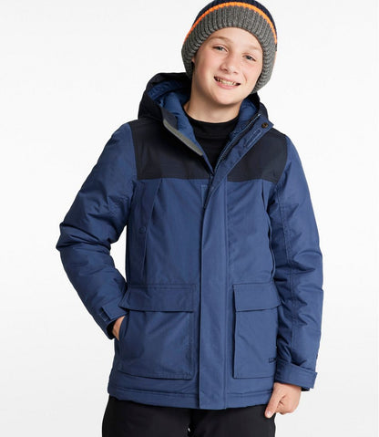 Kids' Baxter State Waterproof Hooded Parka L.L.Bean Essential