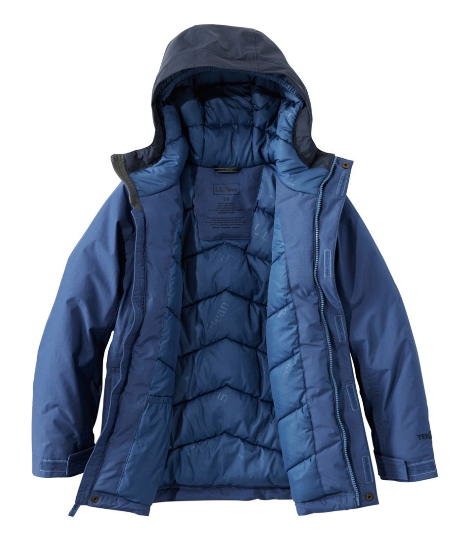Kids' Baxter State Waterproof Hooded Parka L.L.Bean Essential