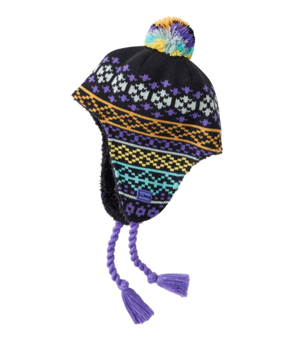 Kids' Frosty Day Earflap Hat L.L.Bean Premium