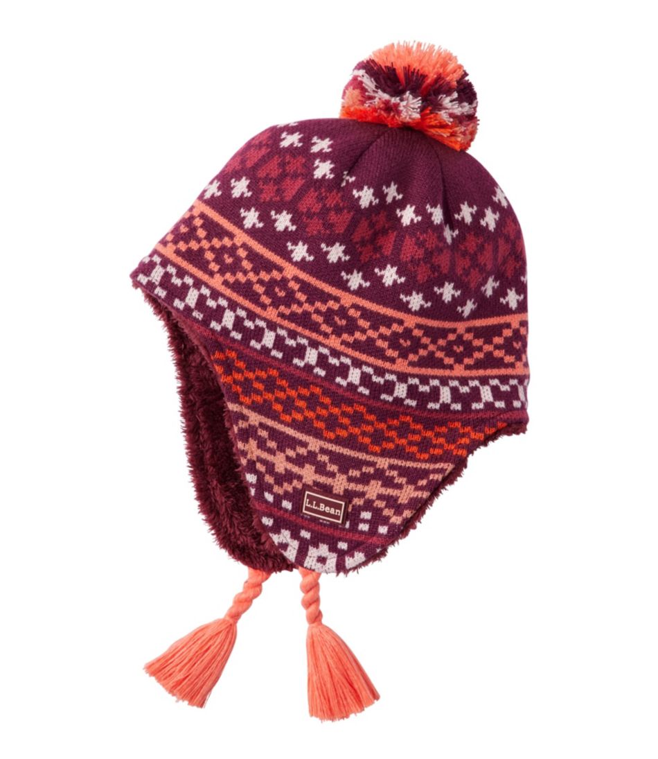 Toddlers' Frosty Day Earflap Hat L.L.Bean New