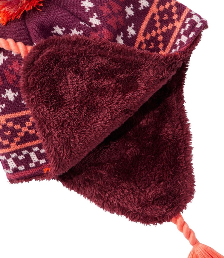 Toddlers' Frosty Day Earflap Hat L.L.Bean New