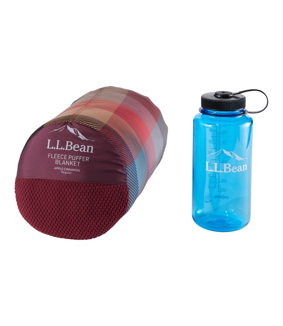 L.L.Bean Fleece Puffer Blanket L.L.Bean Essential