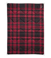 Black/Royal Red Plaid
