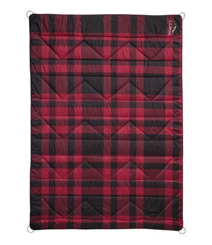 Black/Royal Red Plaid,OS
