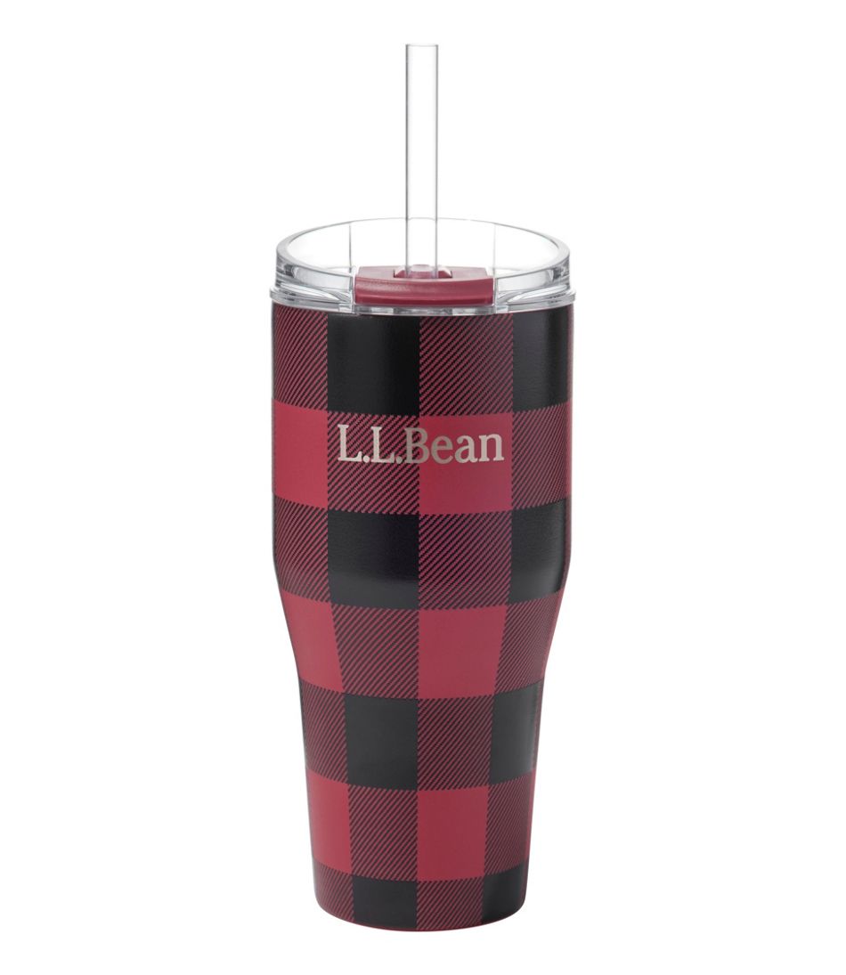 L.L.Bean Insulated Straw Tumbler, 20 oz. Print L.L.Bean Featured