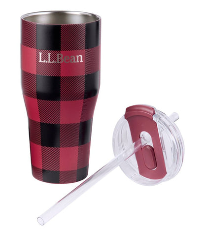 L.L.Bean Insulated Straw Tumbler, 20 oz. Print L.L.Bean Featured