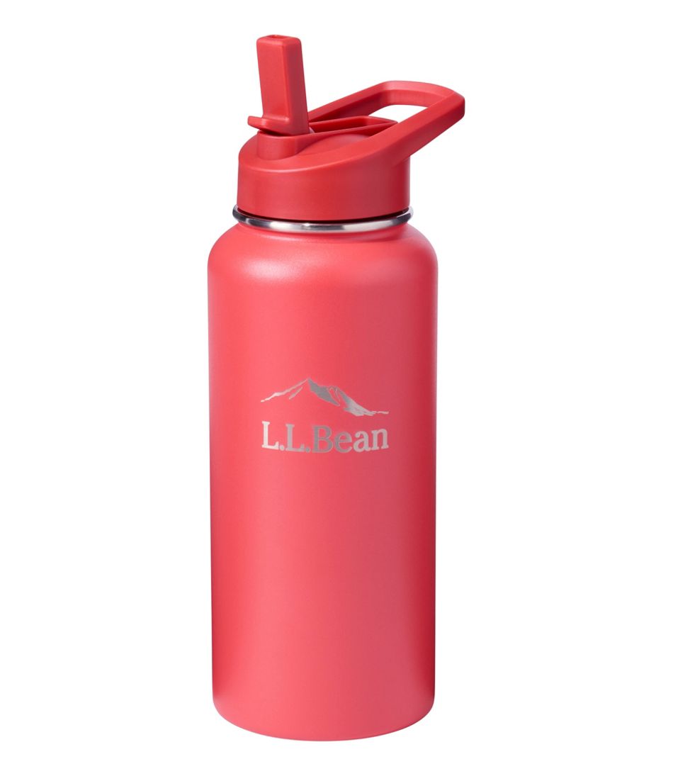 Bean Canteen Insulated Straw Water Bottle, 32 oz. L.L.Bean Classic