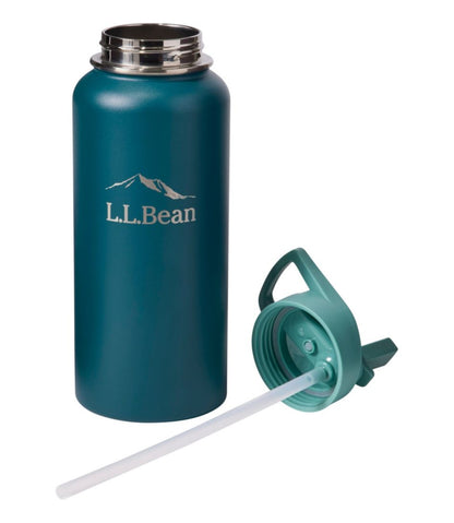 Bean Canteen Insulated Straw Water Bottle, 32 oz. L.L.Bean Classic