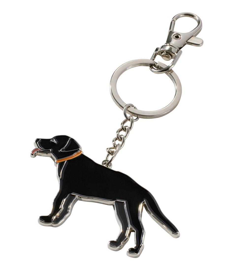Enamel Charm, Black Lab L.L.Bean Featured