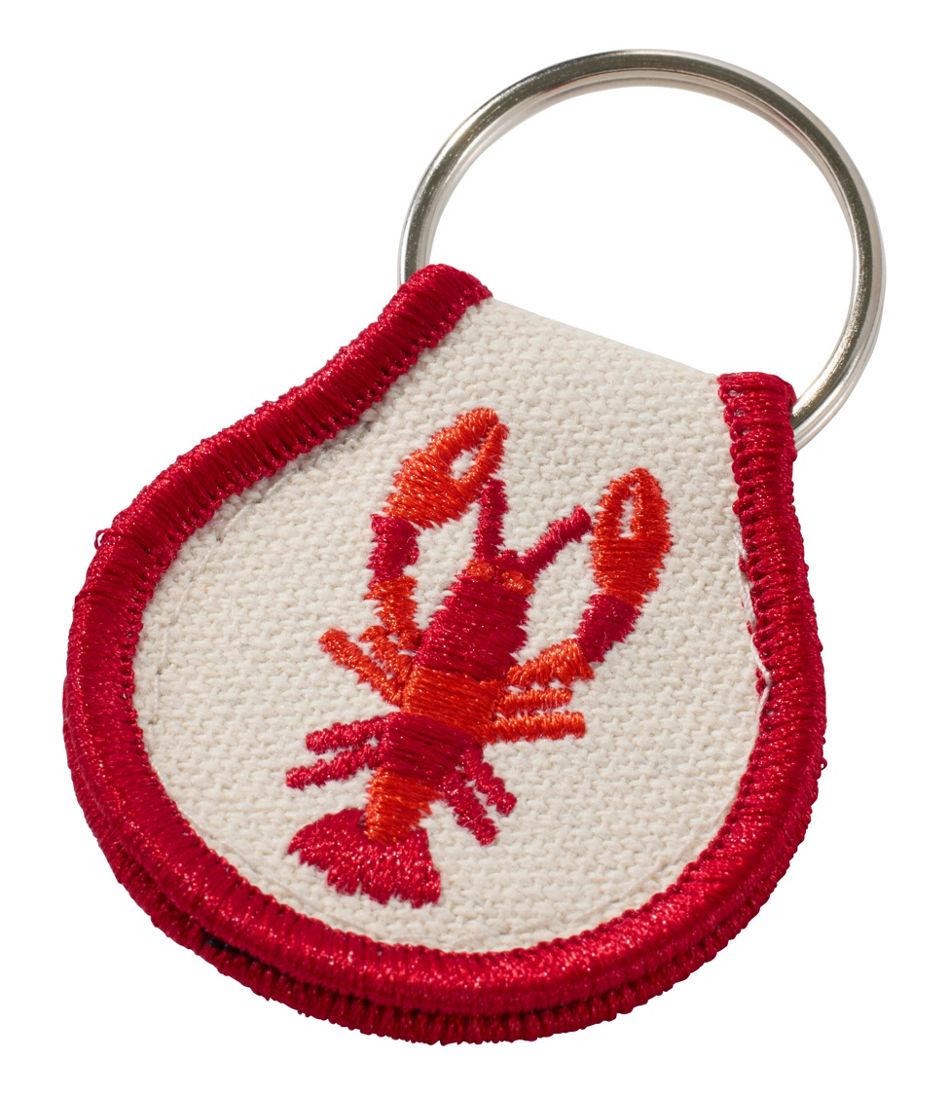 Embroidered Patch Charm, Lobster L.L.Bean Recommended
