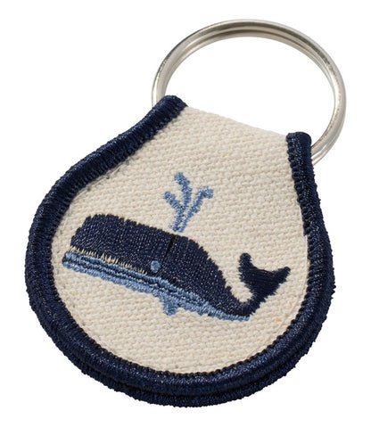Embroidered Patch Charm, Whale L.L.Bean Value