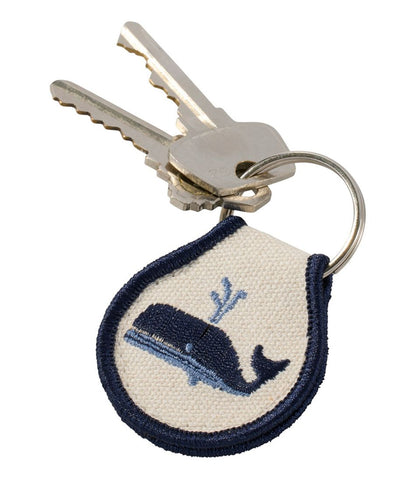 Embroidered Patch Charm, Whale L.L.Bean Value
