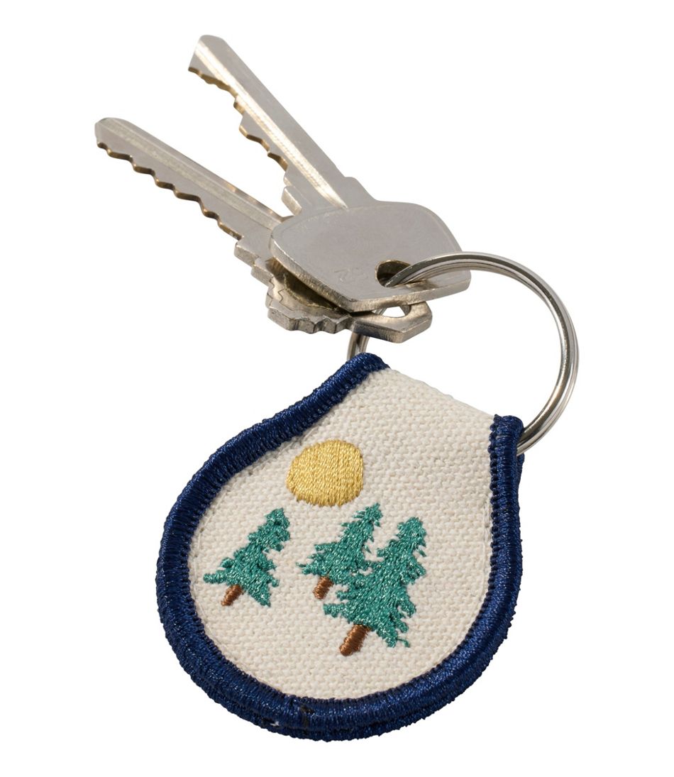 Embroidered Patch Charm, Trees L.L.Bean Best Seller