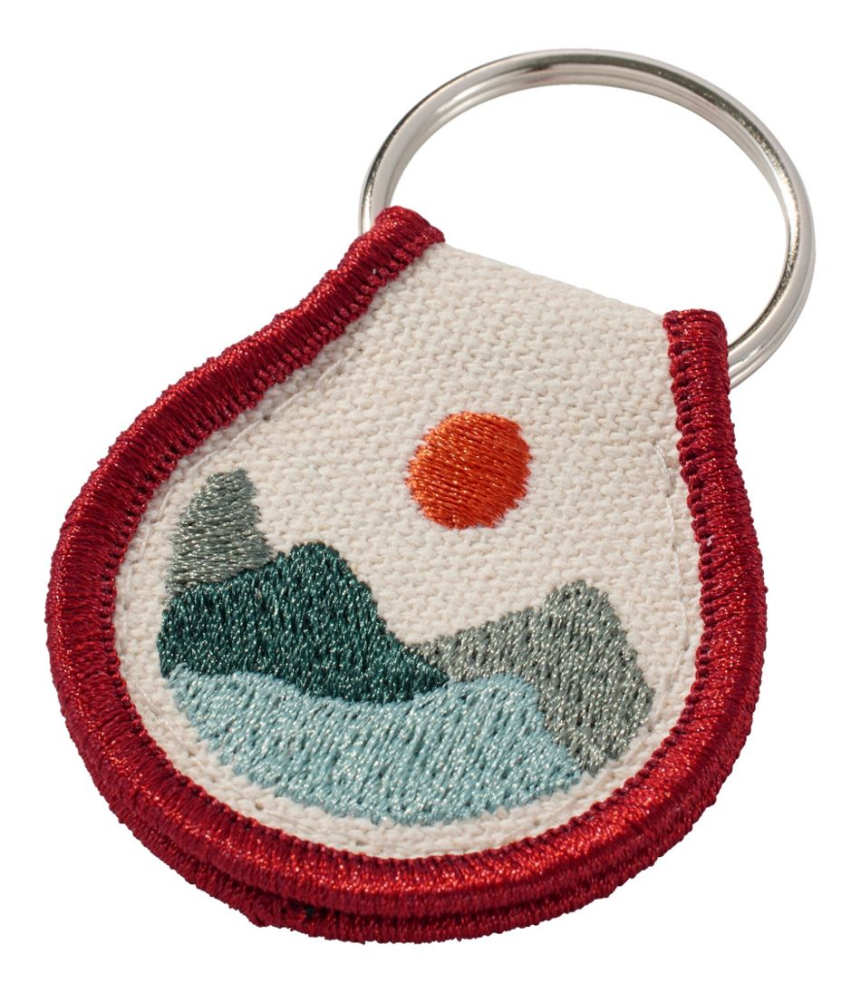 Embroidered Patch Charm, Mountains L.L.Bean Featured