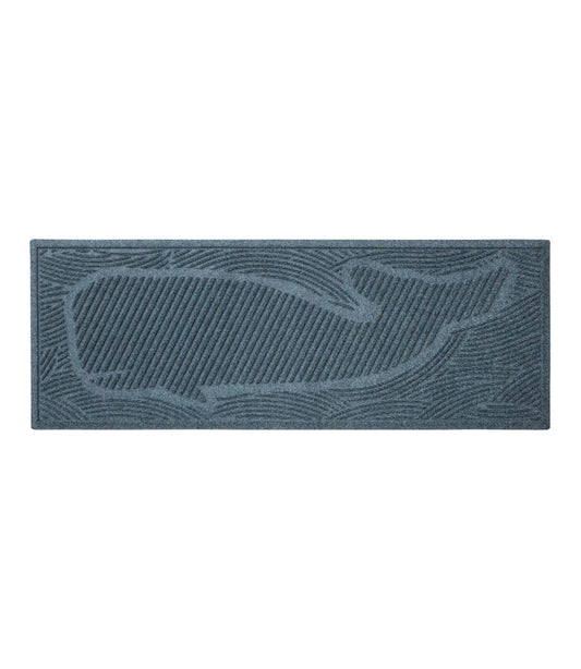 Everyspace Recycled Waterhog Wide Doormat, Swimming Whale L.L.Bean Best Seller