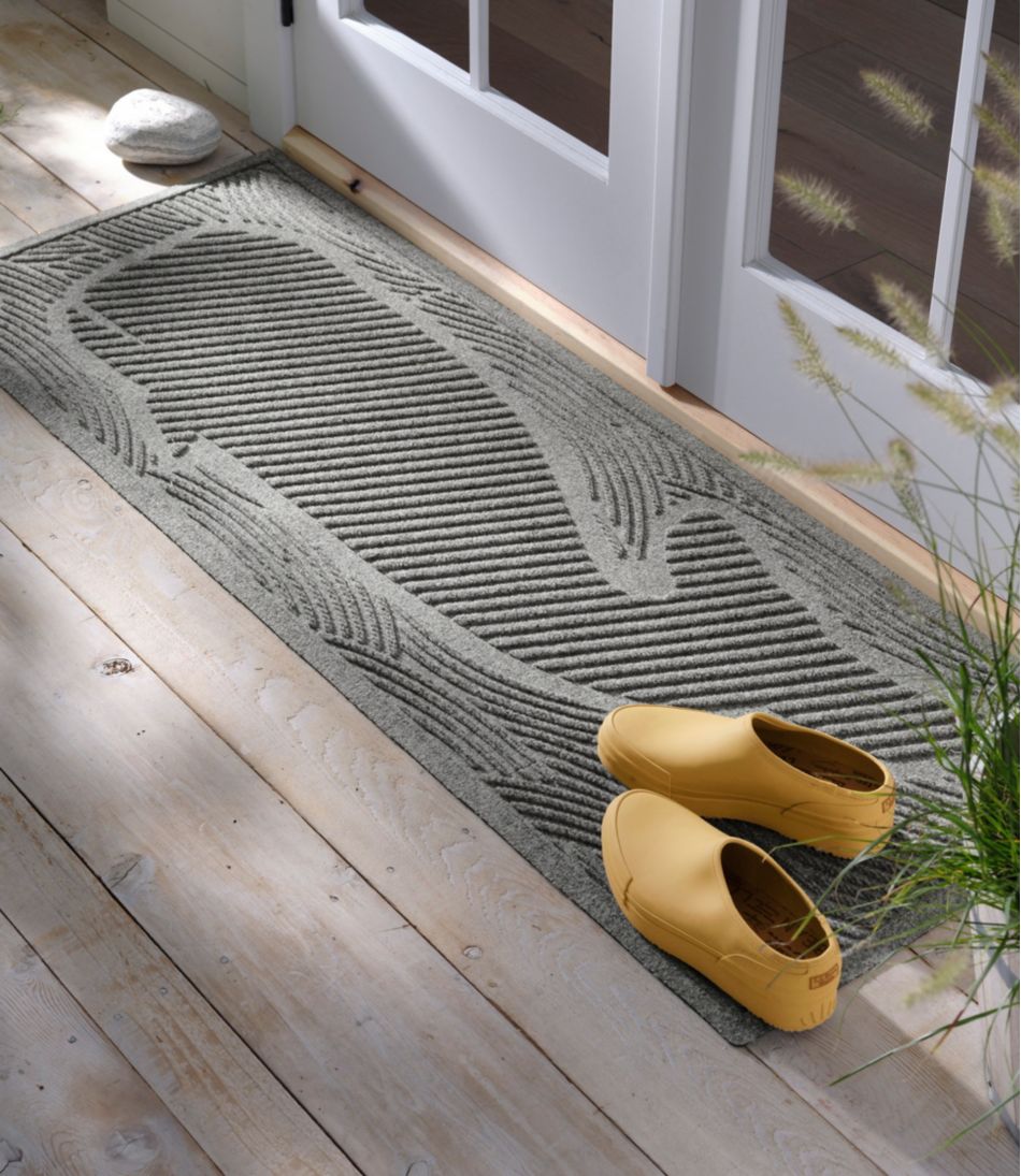 Everyspace Recycled Waterhog Wide Doormat, Swimming Whale L.L.Bean Best Seller
