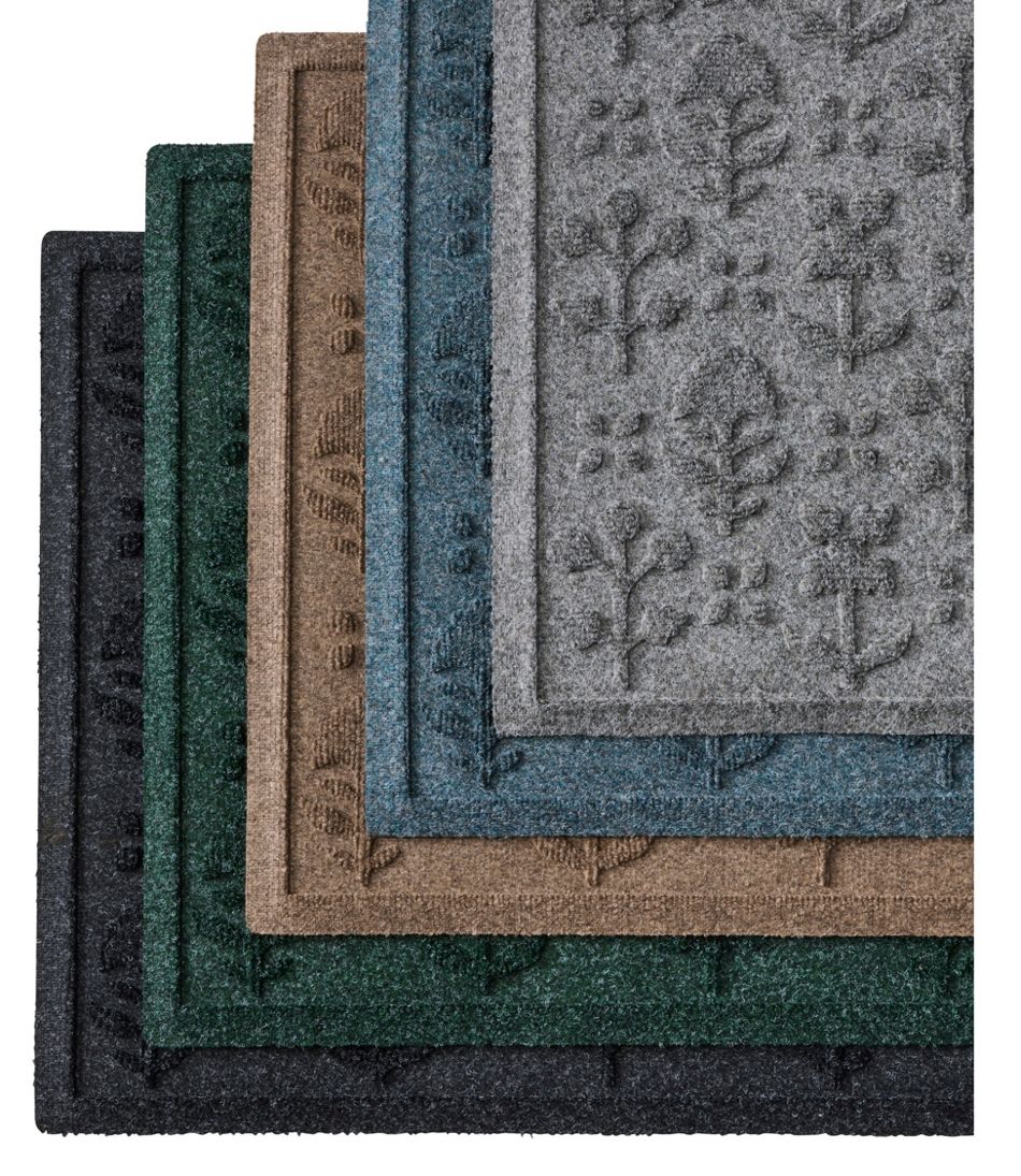 Everyspace Recycled Waterhog Doormat, Botanical Floral L.L.Bean Top Pick
