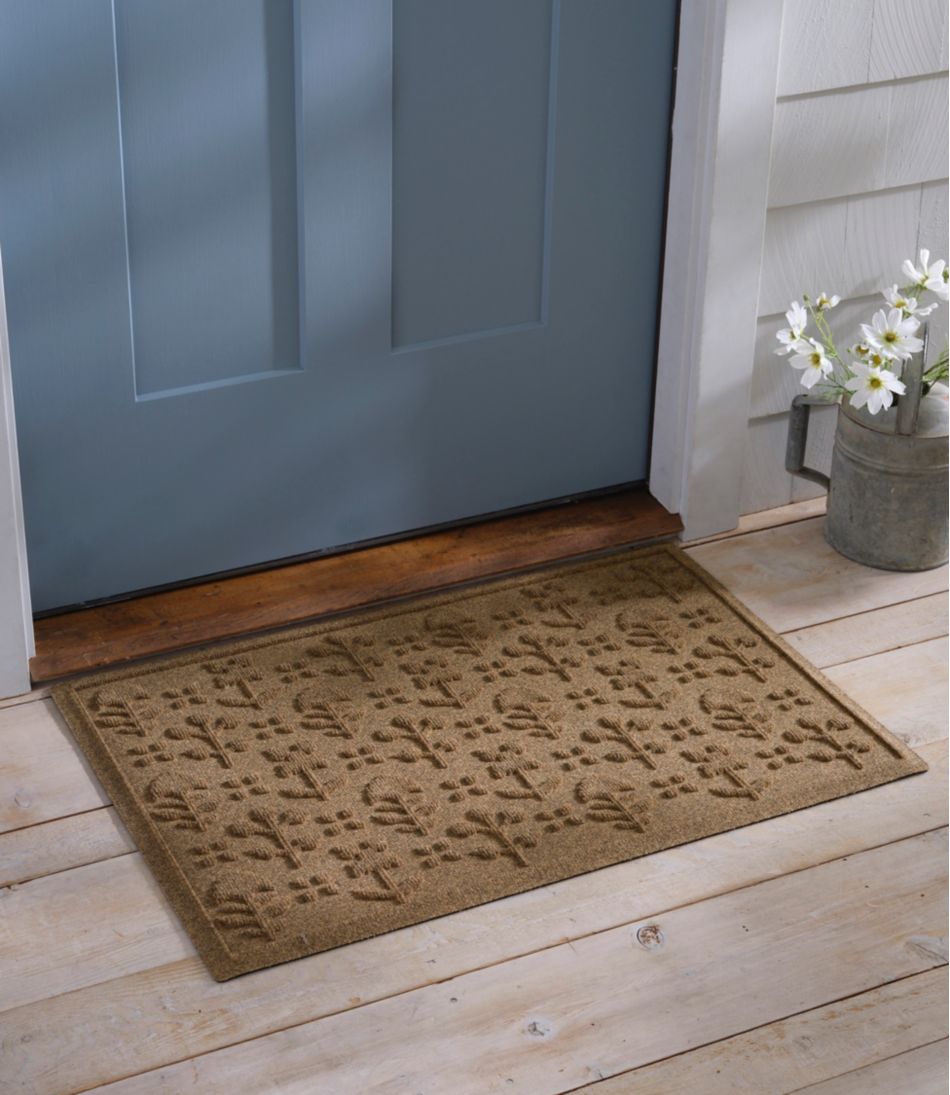 Everyspace Recycled Waterhog Doormat, Botanical Floral L.L.Bean Top Pick
