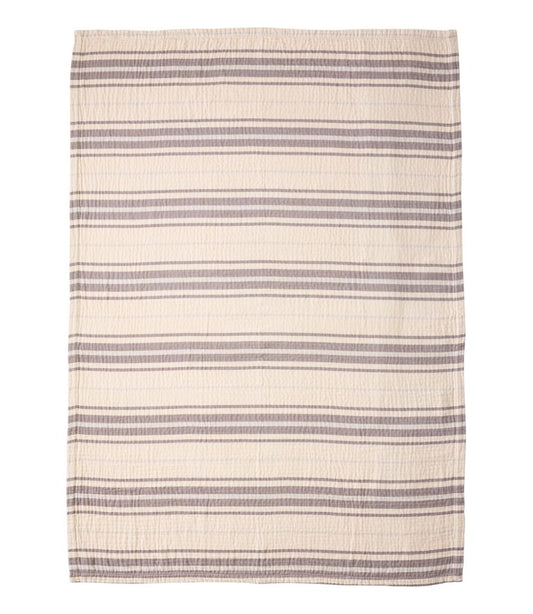 Lightweight Cotton Gauze Throw, Stripe L.L.Bean Everyday