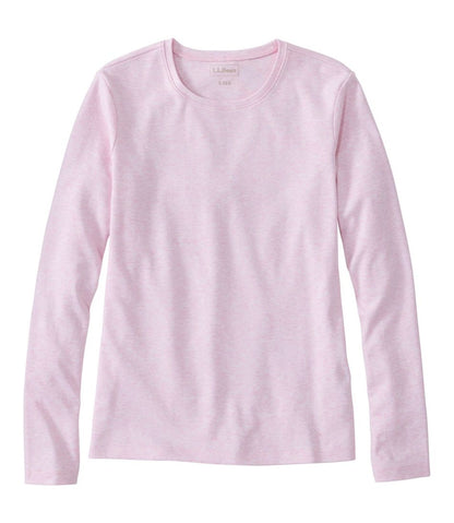Women's L.L.Bean Tee, Long-Sleeve Crewneck L.L.Bean Classic