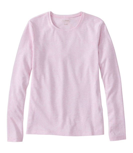 Women's L.L.Bean Tee, Long-Sleeve Crewneck L.L.Bean Classic