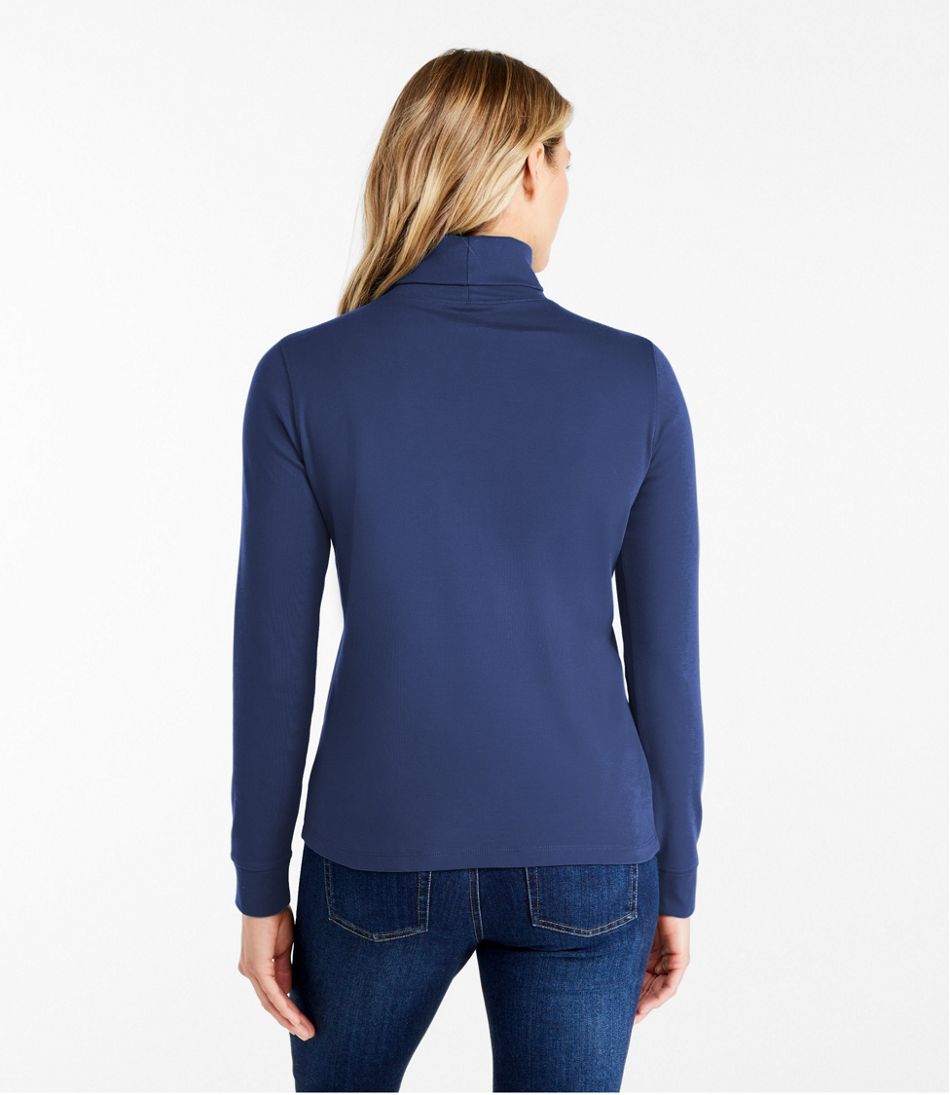 Women's L.L.Bean Interlock Turtleneck, Long-Sleeve L.L.Bean Everyday