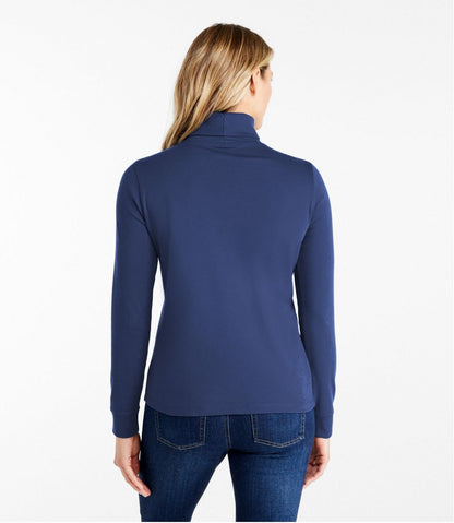 Women's L.L.Bean Interlock Turtleneck, Long-Sleeve L.L.Bean Everyday