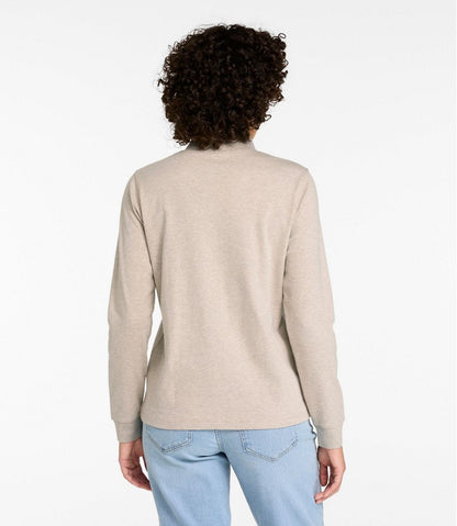Women's L.L.Bean Interlock Mock-Turtleneck, Long-Sleeve L.L.Bean Trending