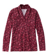 Deep Rosewood Dot Floral