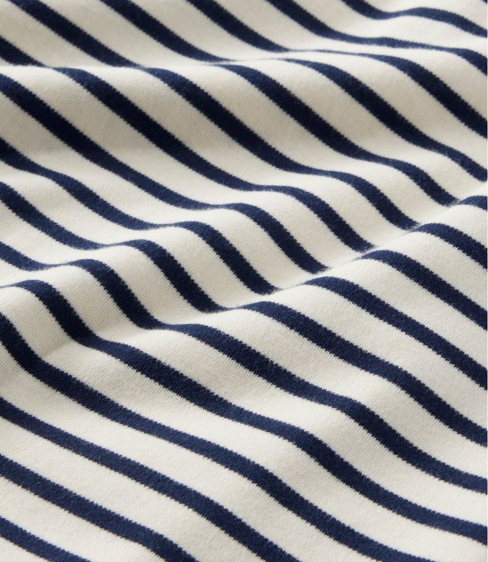 Women's L.L.Bean Interlock Turtleneck, Long-Sleeve Stripe L.L.Bean Classic