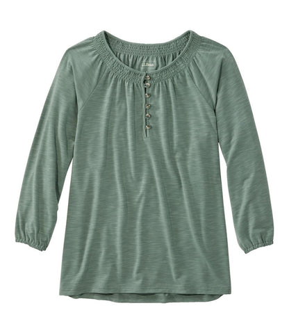 Women's Camden Hills Tee, Three-Quarter-Sleeve L.L.Bean Essential