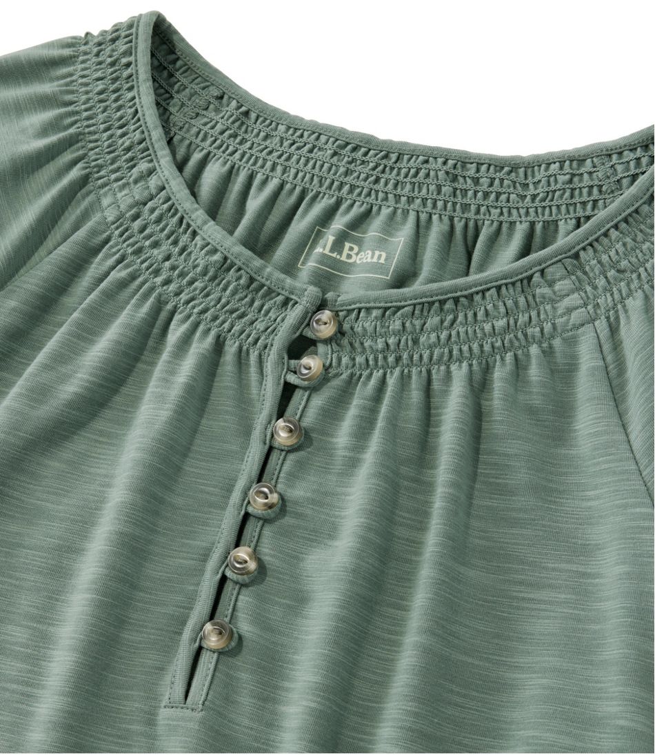 Women's Camden Hills Tee, Three-Quarter-Sleeve L.L.Bean Essential