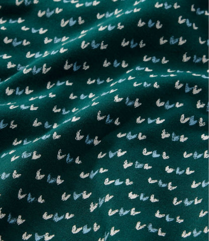 Women's L.L.Bean Interlock Turtleneck, Long-Sleeve Allover Print L.L.Bean Premium
