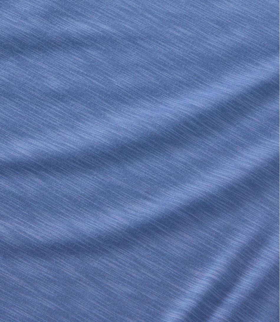 Women's Streamside Tee, Short-Sleeve Ruched Crew L.L.Bean New