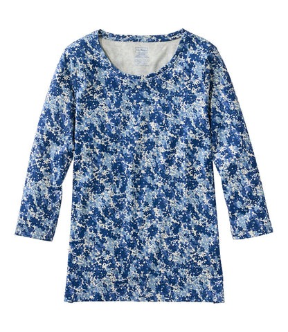 Deep Lake Floral,X-Small